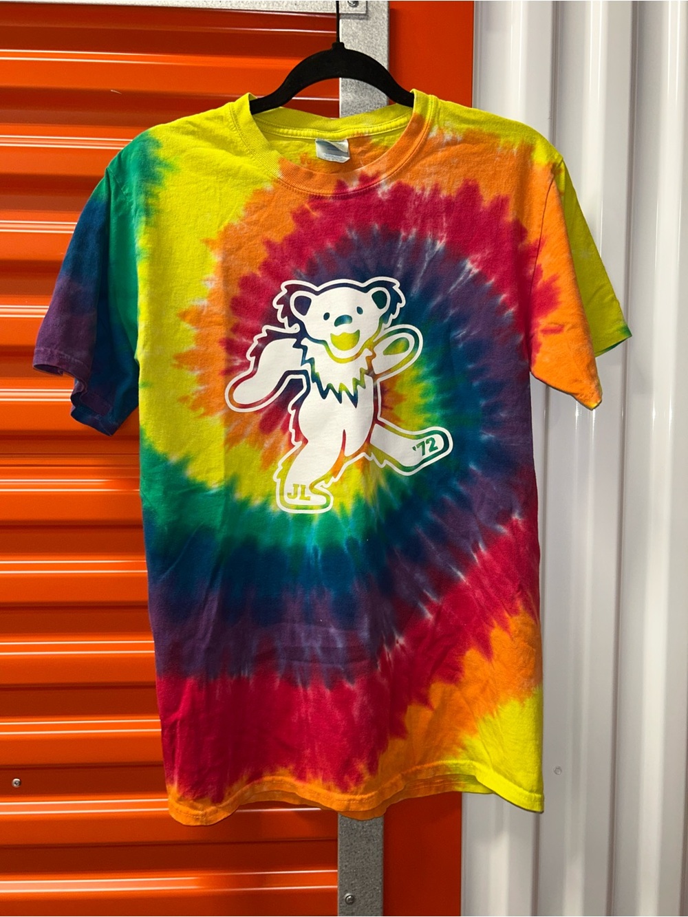 Tie-Dye Grateful Bear T-Shirt - Multicolor